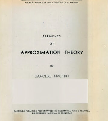 خرید و دانلود نسخه کامل کتاب Elements of approximation theory.
