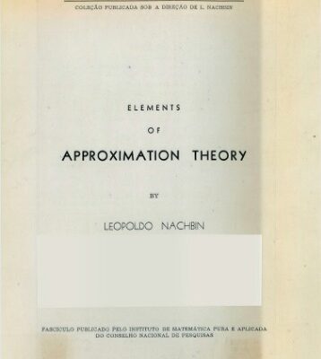 خرید و دانلود نسخه کامل کتاب Elements of approximation theory.