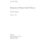 خرید و دانلود نسخه کامل کتاب Elements of Finite Model Theory