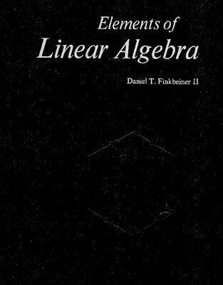 خرید و دانلود نسخه کامل کتاب Elements of Linear Algebra