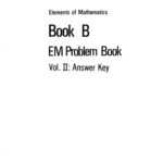 خرید و دانلود نسخه کامل کتاب Elements of Mathematics Book B EM Problem Book Volume II: Answer Key