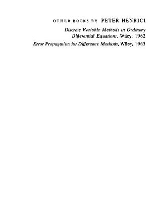 خرید و دانلود نسخه کامل کتاب Elements of numerical analysis