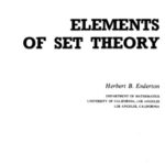 خرید و دانلود نسخه کامل کتاب Elements of set theory