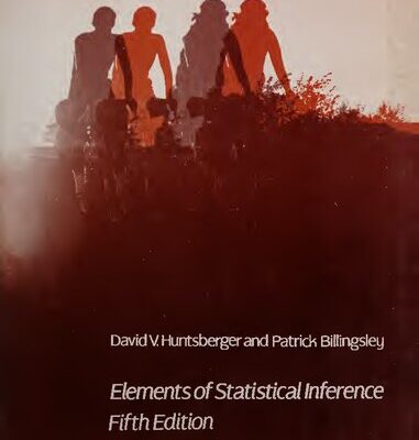 خرید و دانلود نسخه کامل کتاب Elements of Statistical Inference