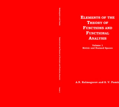 خرید و دانلود نسخه کامل کتاب Elements of the Theory of Functions and Functional Analysis