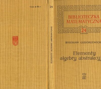 خرید و دانلود نسخه کامل کتاب Elementy algebry abstrakcyjnej