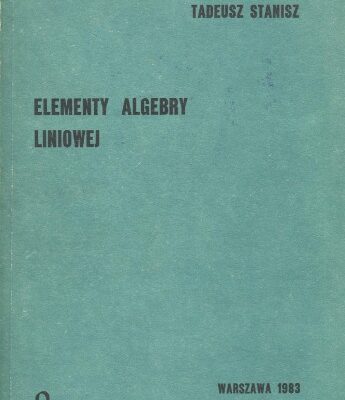 خرید و دانلود نسخه کامل کتاب Elementy algebry liniowej