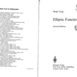 خرید و دانلود نسخه کامل کتاب Elliptic Functions