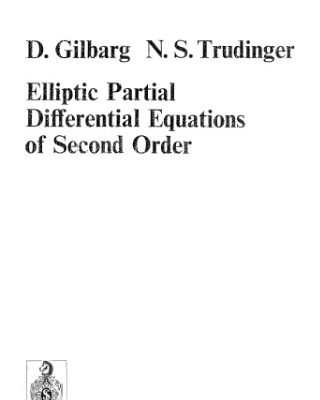 خرید و دانلود نسخه کامل کتاب Elliptic partial differential equations of second order