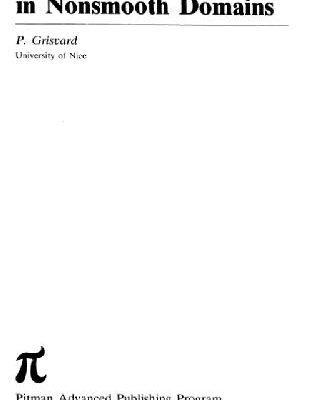 خرید و دانلود نسخه کامل کتاب Elliptic Problems in Nonsmooth Domains