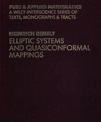 خرید و دانلود نسخه کامل کتاب Elliptic Systems and Quasiconformal Mappings