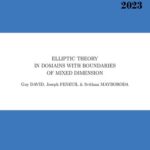 خرید و دانلود نسخه کامل کتاب Elliptic theory in domains with boundaries of mixed dimension