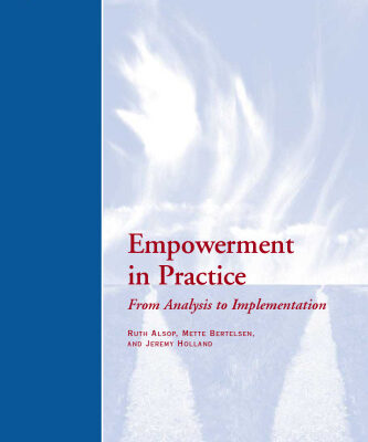 خرید و دانلود نسخه کامل کتاب Empowerment in Practice: From Analysis to Implementation (Directions in Development)