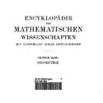 خرید و دانلود نسخه کامل کتاب Encyclopaedie der mathematischen Wissenschaften und Anwendungen. Geometrie