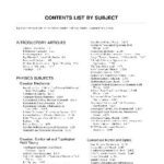 خرید و دانلود نسخه کامل کتاب Encyclopedia Of Mathematical Physics. Contents list by subject. Contents