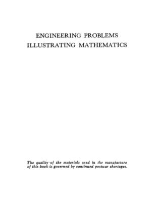 خرید و دانلود نسخه کامل کتاب Engineering problems – illustrating mathematics