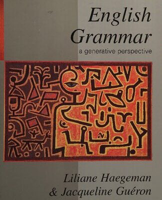 خرید و دانلود نسخه کامل کتاب English grammar:a generative perspective