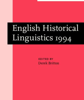 خرید و دانلود نسخه کامل کتاب English Historical Linguistics 1994: Papers from the 8th International Conference on English Historical Linguistics