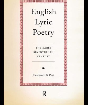 خرید و دانلود نسخه کامل کتاب English Lyric Poetry