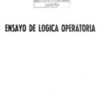 خرید و دانلود نسخه کامل کتاب Ensayo de Lógica Operatoria