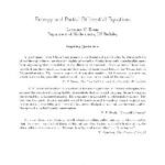 خرید و دانلود نسخه کامل کتاب Entropy and partial differential equations (lecture notes)