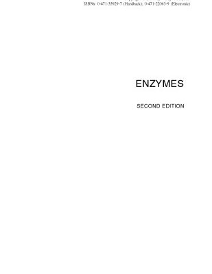 خرید و دانلود نسخه کامل کتاب Enzymes: A Practical Introduction to Structure, Mechanism and Data Analysis
