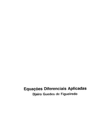 خرید و دانلود نسخه کامل کتاب Equações Diferenciais Aplicadas