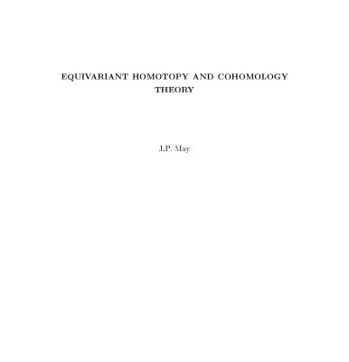 خرید و دانلود نسخه کامل کتاب Equivariant Homotopy and Cohomology Theory