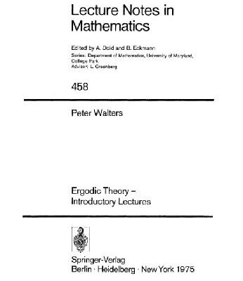 خرید و دانلود نسخه کامل کتاب Ergodic theory: Introductory lectures