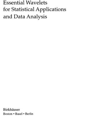 خرید و دانلود نسخه کامل کتاب Essential wavelets for statistical applications and data analysis