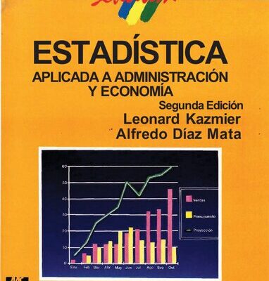 خرید و دانلود نسخه کامل کتاب Estadística aplicada a la administración y a la economía