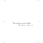 خرید و دانلود نسخه کامل کتاب Estadistica multivariada: Inferencia y metodos