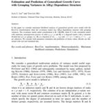 خرید و دانلود نسخه کامل کتاب Estimation and Prediction of Generalized Growth Curve with Grouping Variances in AR(q) Dependence Structure