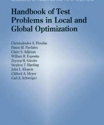 خرید و دانلود نسخه کامل کتاب etc. Handbook of Test Problems in Local and Global Optimization