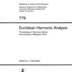 خرید و دانلود نسخه کامل کتاب Euclidean Harmonic Analysis: Proceedings of Seminars Held at the University of Maryland, 1979