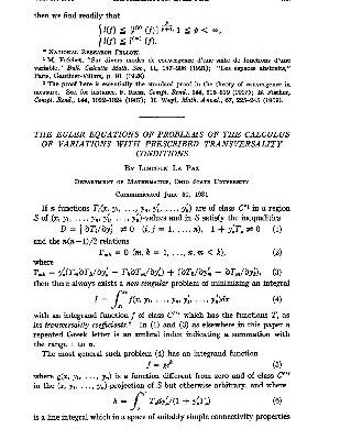 خرید و دانلود نسخه کامل کتاب Euler Equations of Problems of the Calculus of Variations with Prescribed Transversality Conditions