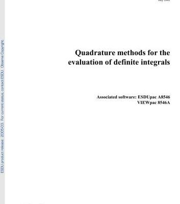 خرید و دانلود نسخه کامل کتاب Evaluation of Definite Integrals