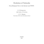 خرید و دانلود نسخه کامل کتاب Evolution of Networks: From Biological Nets to the Internet and WWW
