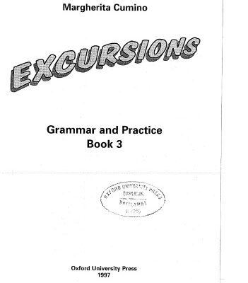 خرید و دانلود نسخه کامل کتاب Excursions: Grammar and Practice Book Level 3