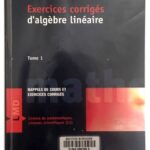 خرید و دانلود نسخه کامل کتاب Exercices corrigés d’algèbre linéaire