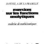 خرید و دانلود نسخه کامل کتاب Exercises sur les fonctions analytiques