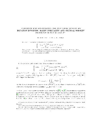 خرید و دانلود نسخه کامل کتاب Existence and multiplicity for perturbations of an equation involving Hardy inequality and critical Sobolev exponent in the whole R^n_689300cc24598.jpeg خرید و دانلود نسخه کامل کتاب Existence and multiplicity for perturbations of an equation involving Hardy inequality and critical Sobolev exponent in the whole R^n