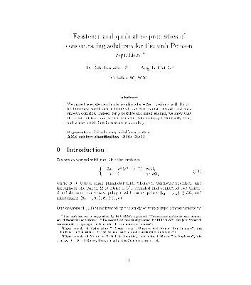 خرید و دانلود نسخه کامل کتاب Existence and qualitative properties of concentrating solutions for the sinh-Poisson equation