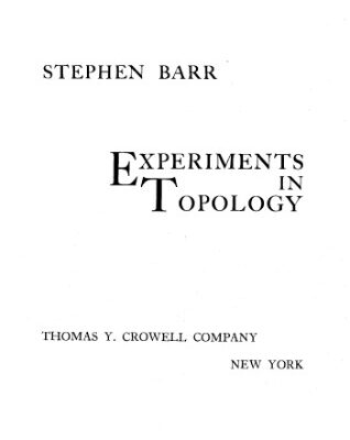 خرید و دانلود نسخه کامل کتاب Experiments in Topology