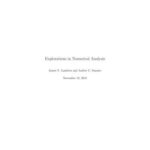 خرید و دانلود نسخه کامل کتاب Explorations in Numerical Analysis
