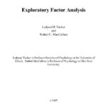خرید و دانلود نسخه کامل کتاب Exploratory factor analysis