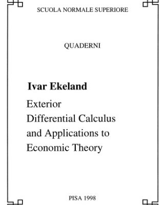خرید و دانلود نسخه کامل کتاب Exterior differential calculus and applications to economic theory