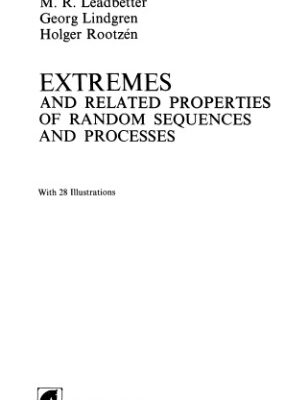 خرید و دانلود نسخه کامل کتاب Extremes and related properties of random sequences and processes