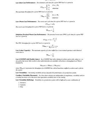 خرید و دانلود نسخه کامل کتاب Factory Physics Second Edition