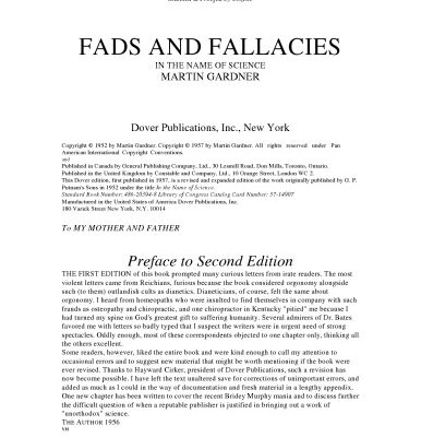خرید و دانلود نسخه کامل کتاب Fads and fallacies in the name of science